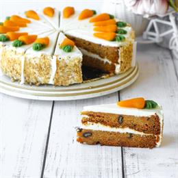 Морковный торт классический со сметанным кремом