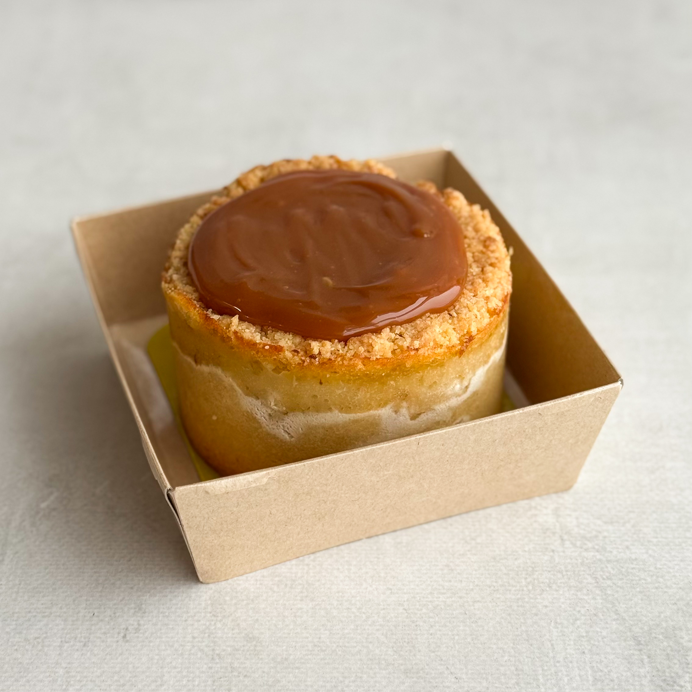 Бенто-Пирог Карамельно-яблочный  в индивид.упаковке.  изображение 1