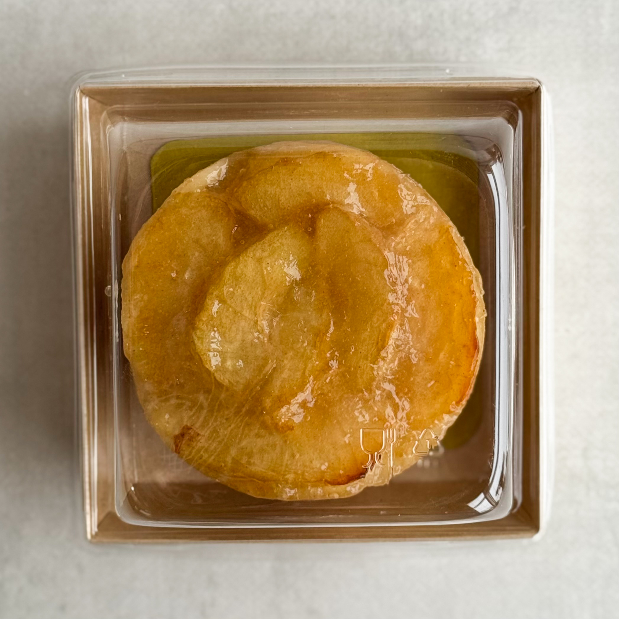 Бенто-Пирог Яблочный Гурман в индивид.упаковке. Свежие яблоки на хрустящем песочно-дрожжевом тесте, покрытые миндалем и желе. изображение 8