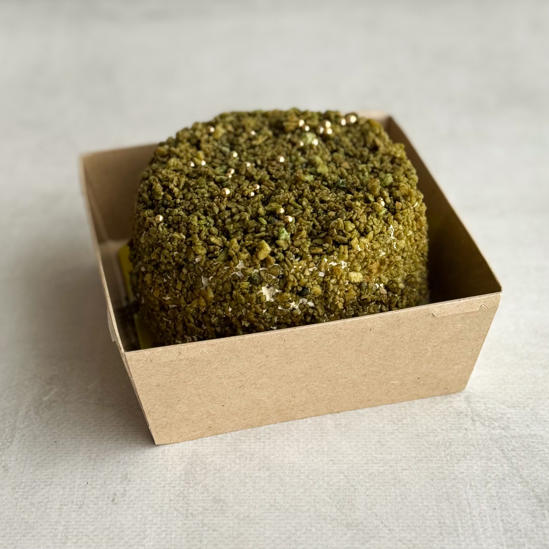 Бенто-торт Дубайский шоколад в индивид.упаковке 350 гр изображение 1