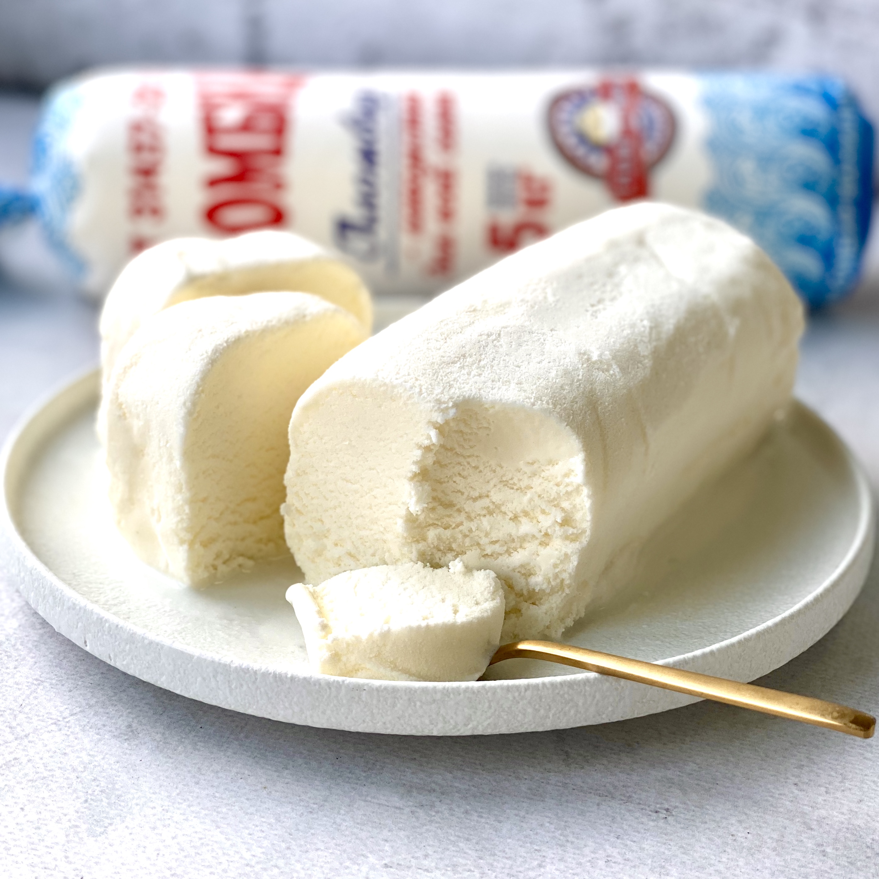 Мороженое в форме колбасы "Пломбир" 500г изображение 1