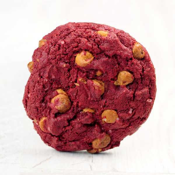 Американское печенье «Gourmet RED VELVET cookie dough»  (Красный бархат) изображение 1
