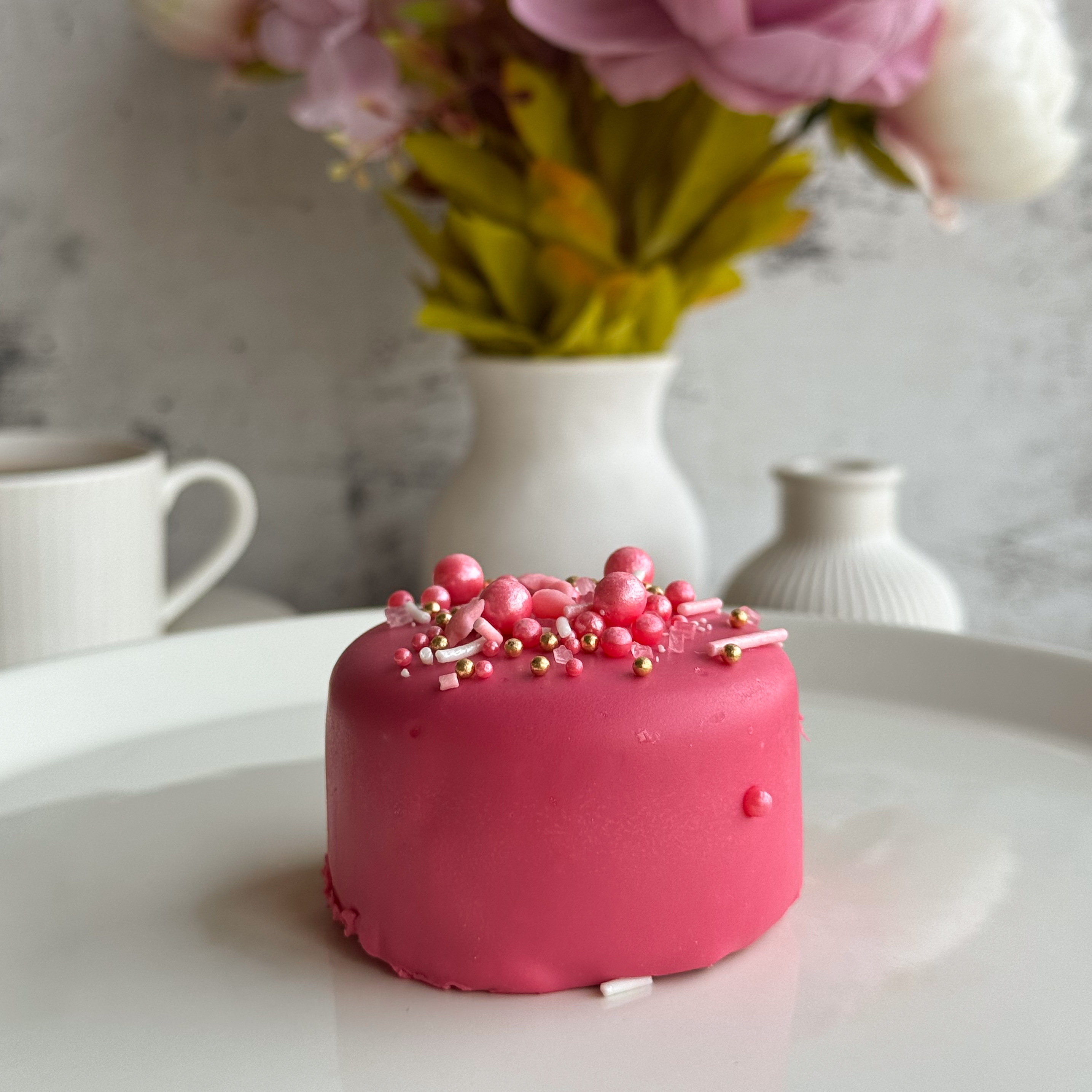 Нежнейшее муссовое пирожное с чёрной смородиной.  изображение 5