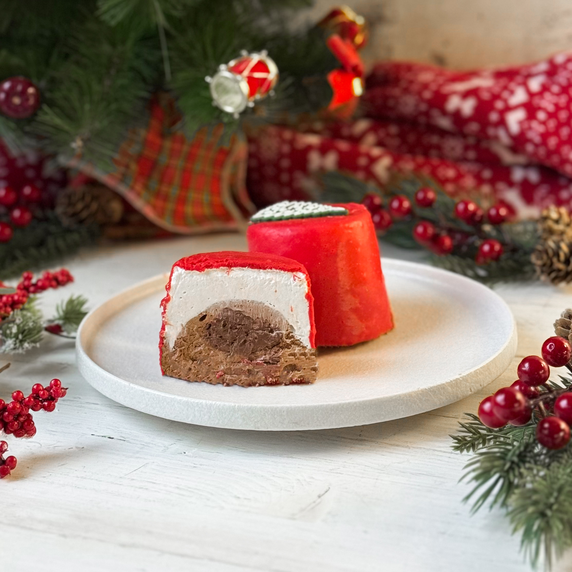 Пирожное муссовое «Шоколадная бомба»  (Ёлка) в индивид.упаковке изображение 5